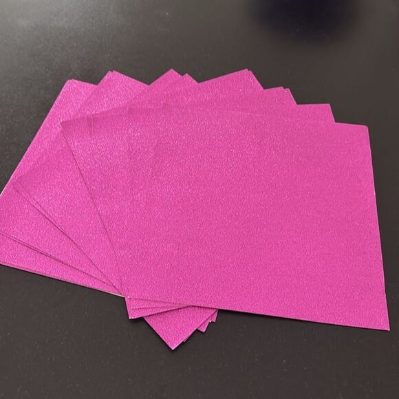 Violet Glitter Cardstock – 12x12 Craft Paper by Best Creation (14 Sheets) - Picture 1 of 8